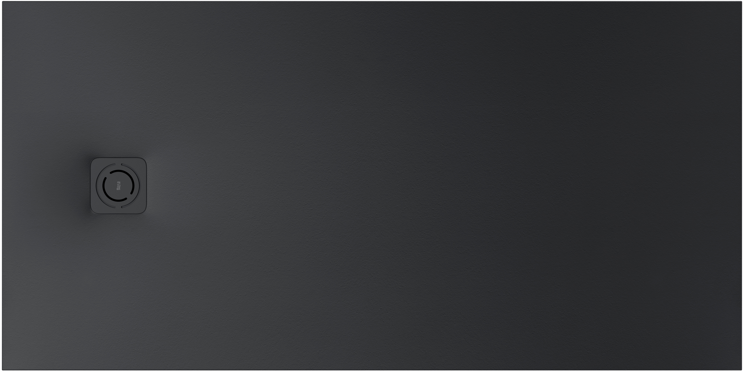 Roca Magma obdĺžniková sprchová vanička 120x70 cm čierna APE014B02BC03400