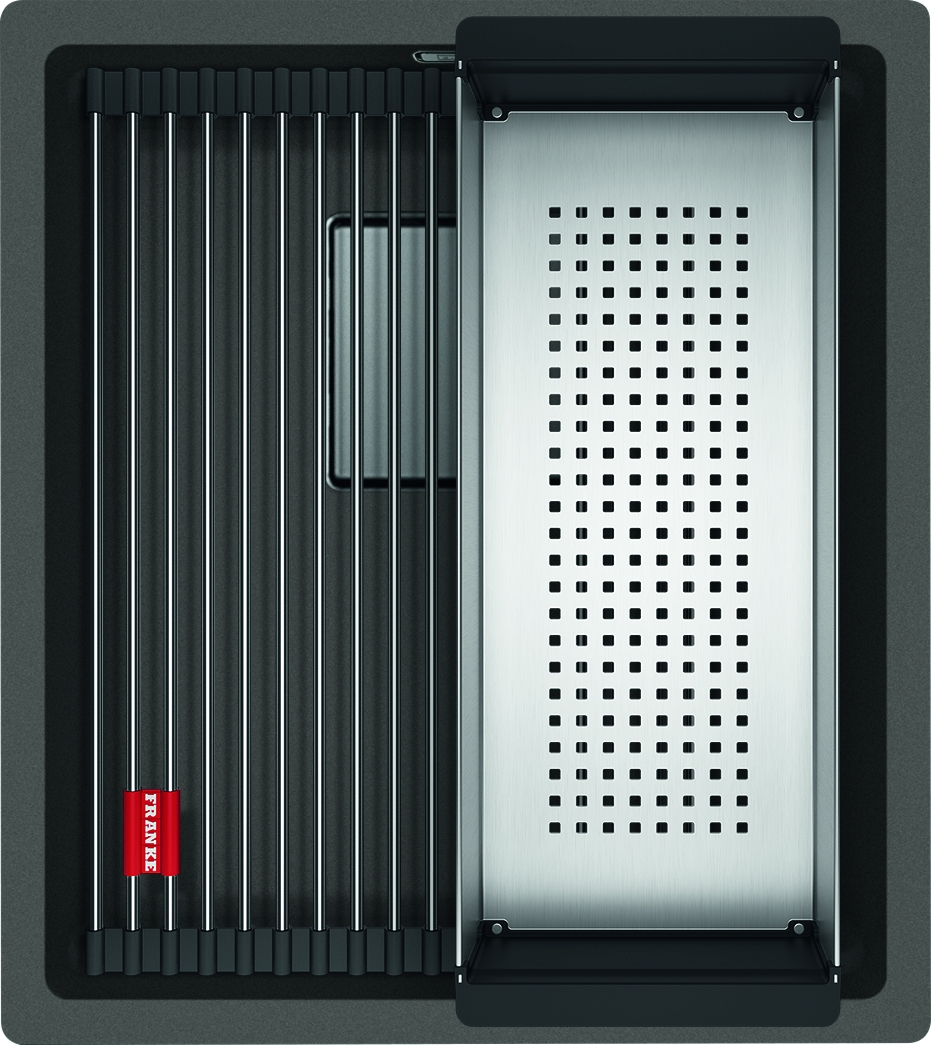 Franke Kanon granitový drez 46x41 cm sivá/grafitová/ónyxová 125.0716.370