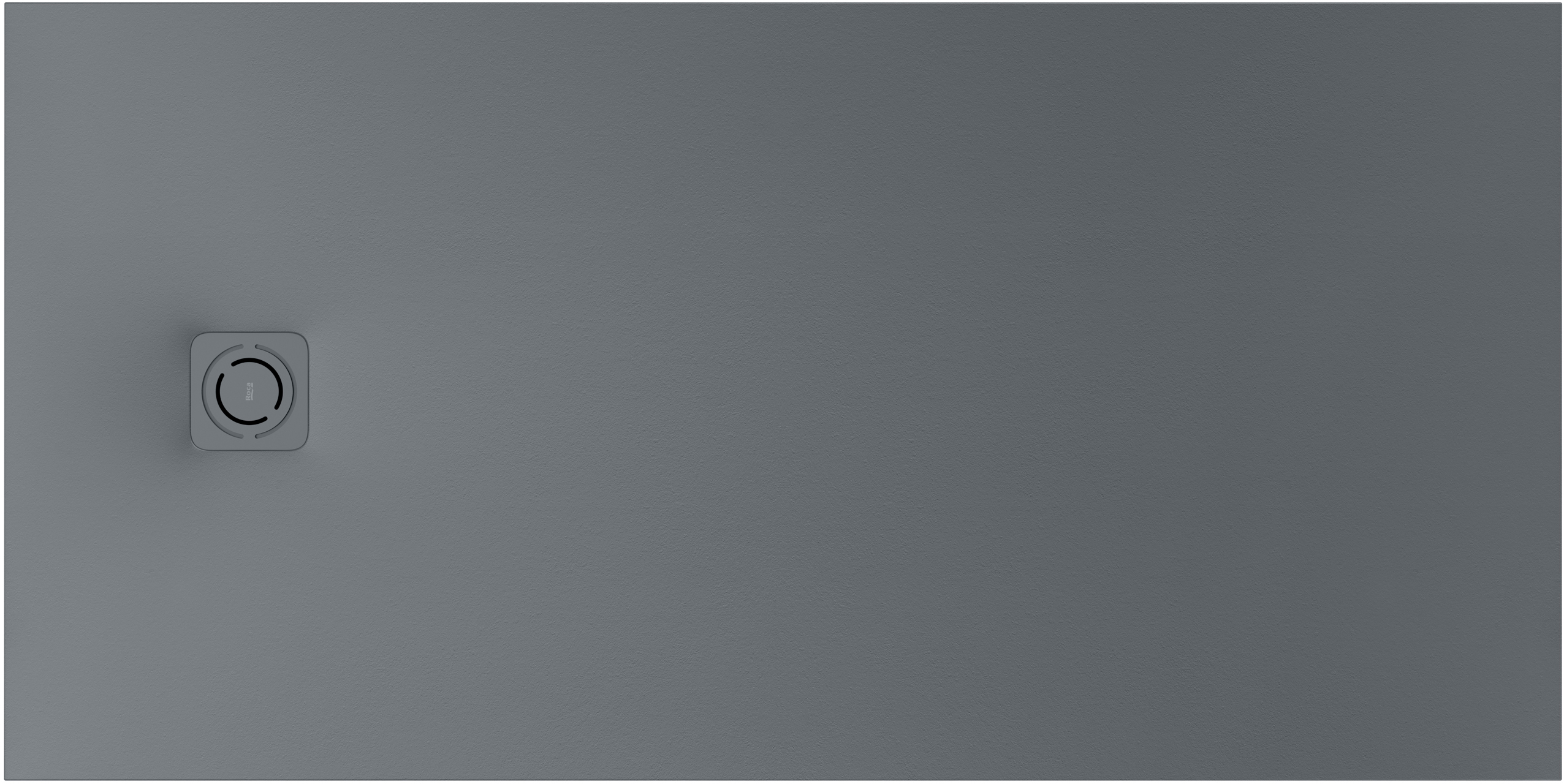 Roca Magma obdĺžniková sprchová vanička 100x90 cm sivá APE013E838403200