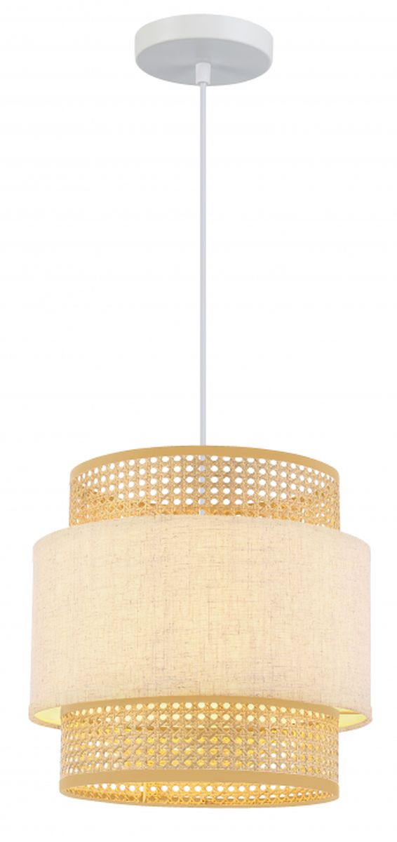 GTV Abra závesné svietidlo 1x40 W krémová OS-ABRA-05-DEC