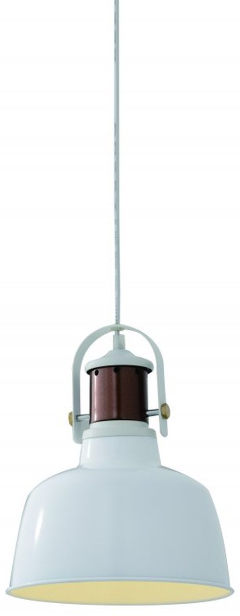 GTV Noor závesné svietidlo 1x40 W biela OS-NOOR-00-DEC