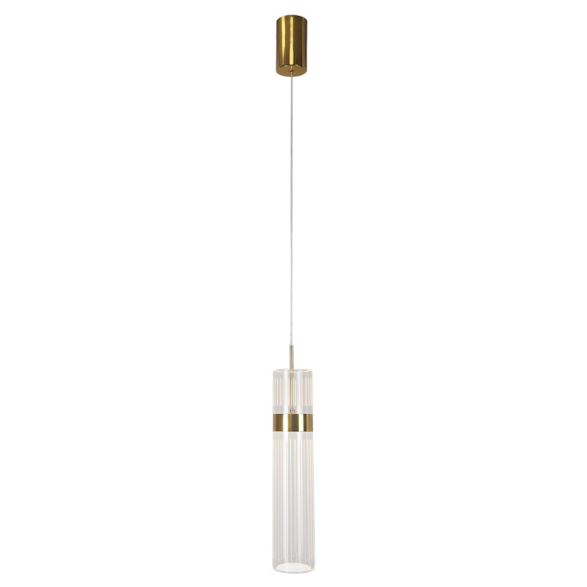 Light Prestige Ambiente závesné svietidlo 1x6 W zlatá LP15101PGD