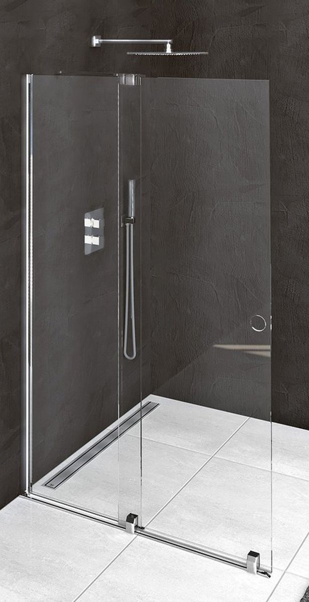 Polysan Modular Shower sprchové dvere 140 cm posuvné chróm lesklá/priehľadné sklo MS5-140