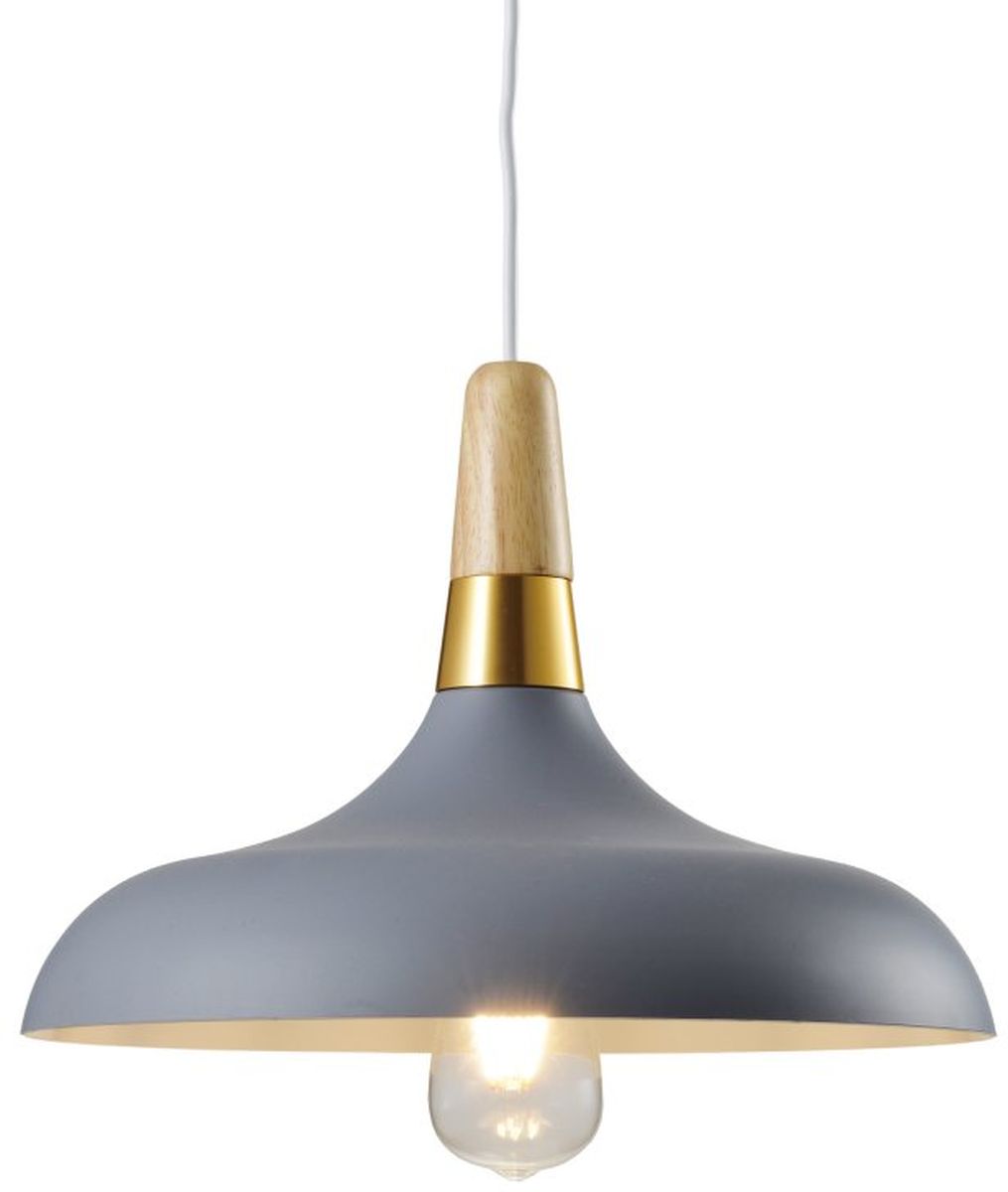 GTV Skandi závesné svietidlo 1x40 W sivá/popolnato sivá OS-SKAN1-15-DEC