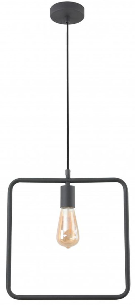 GTV Lija závesné svietidlo 1x40 W čierna OS-LI-E27-10-DEC
