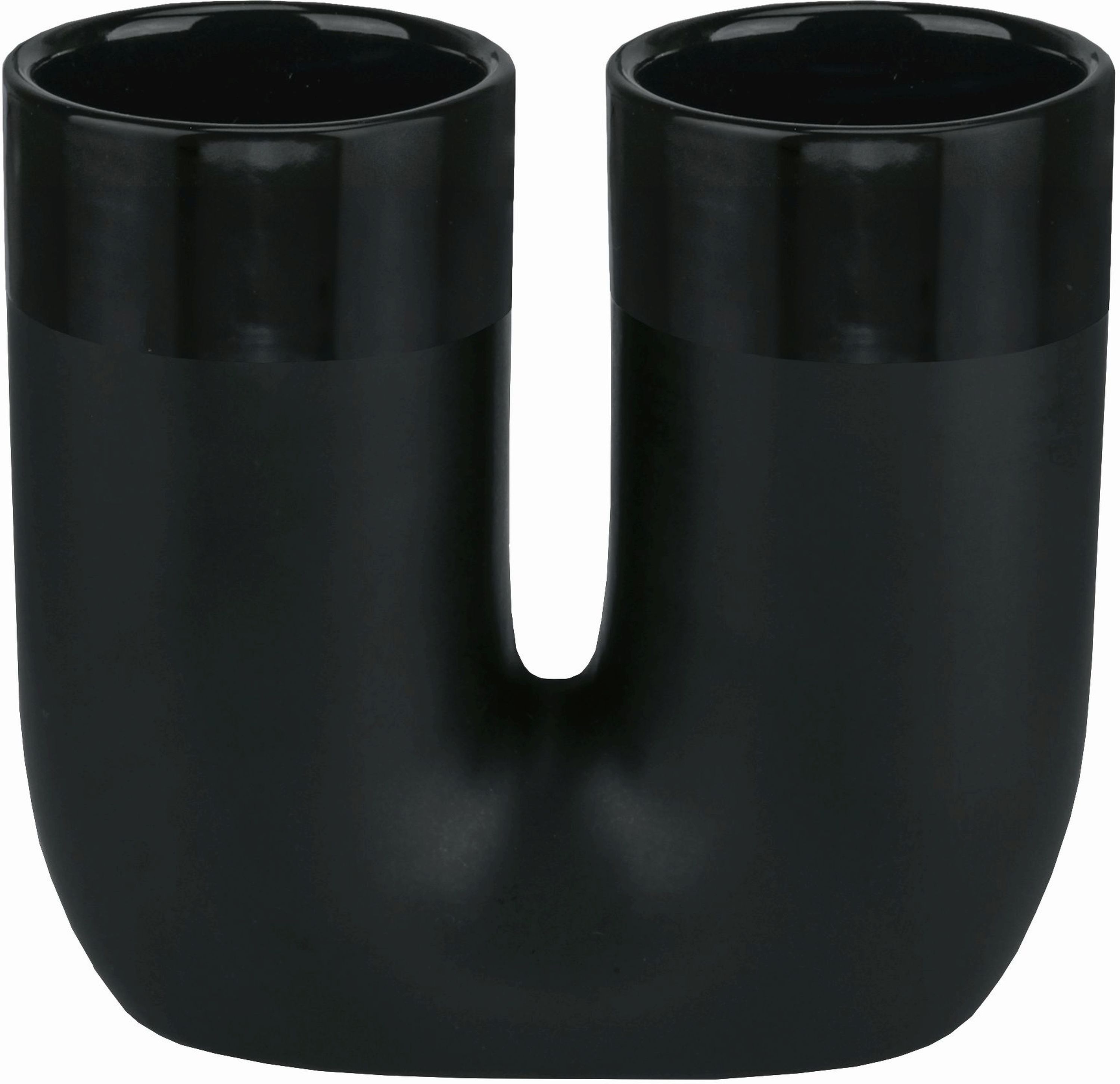 Kleine Wolke Deep pohár na zubné kefky čierna 8681926851