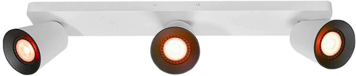 GTV Elli stropné svietidlo 3x20 W biela OS-ELLI-3GU10-00-DEC