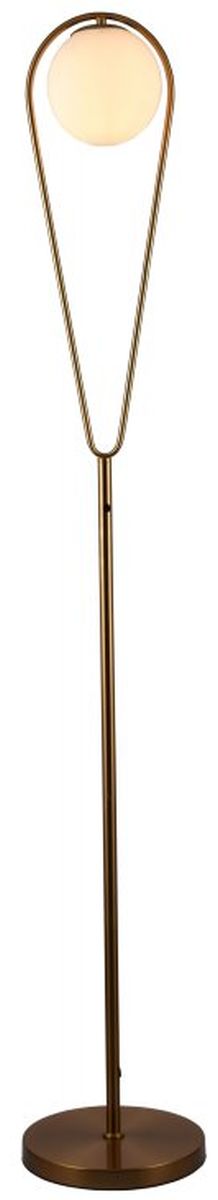 GTV Ciklop stojaca lampa 1x40 W zlatá LP-CIKLOP-F-40-DEC
