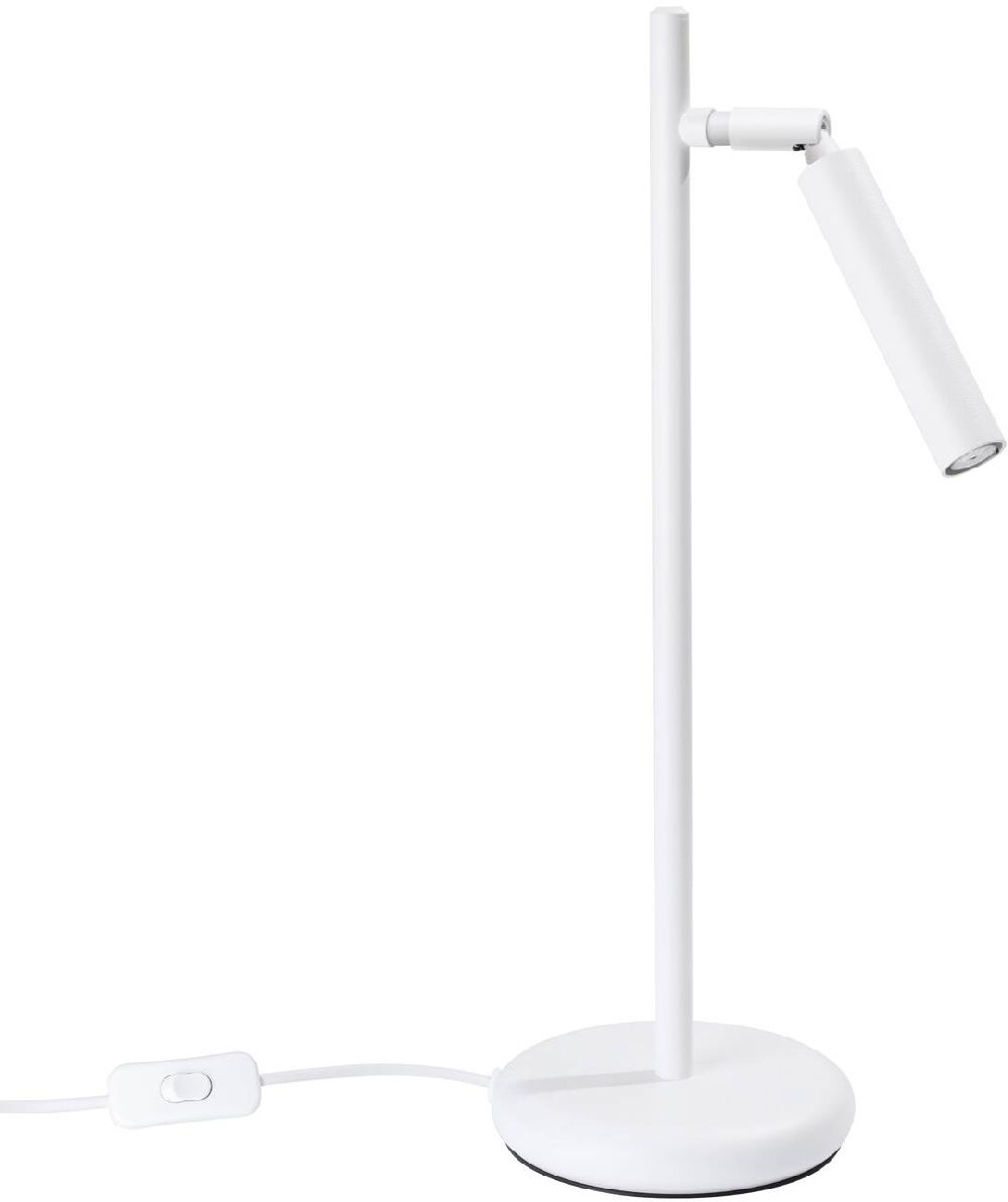 Sollux Lighting Pastelo stolová lampa 1x8 W biela SL.1468
