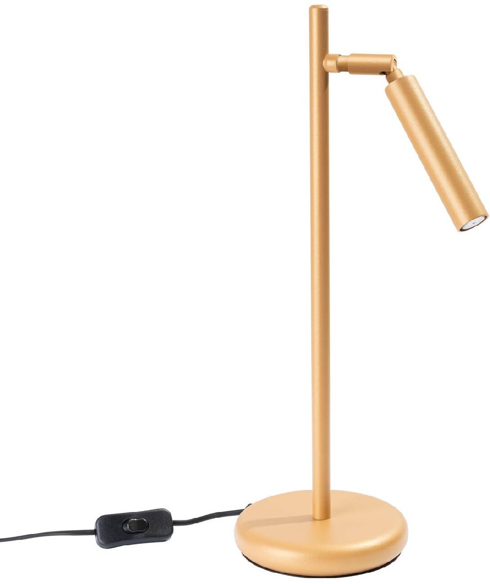 Sollux Lighting Pastelo stolová lampa 1x8 W zlatá SL.1470