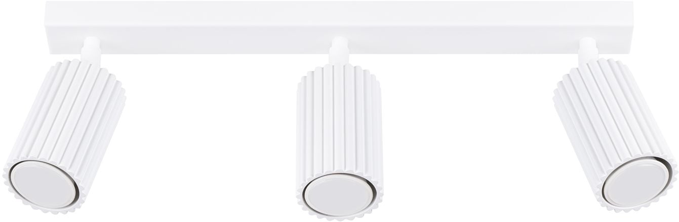 Sollux Lighting Karbon stropné svietidlo 3x10 W biela SL.1543