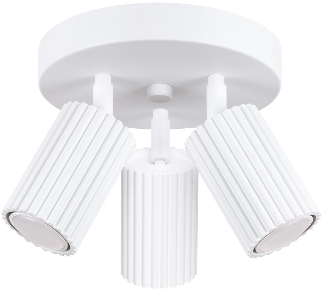 Sollux Lighting Karbon stropné svietidlo 3x10 W biela SL.1544