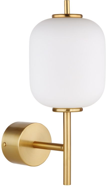 Globo Lighting Ewald nástenná lampa 1x7 W mosadzná 15217W