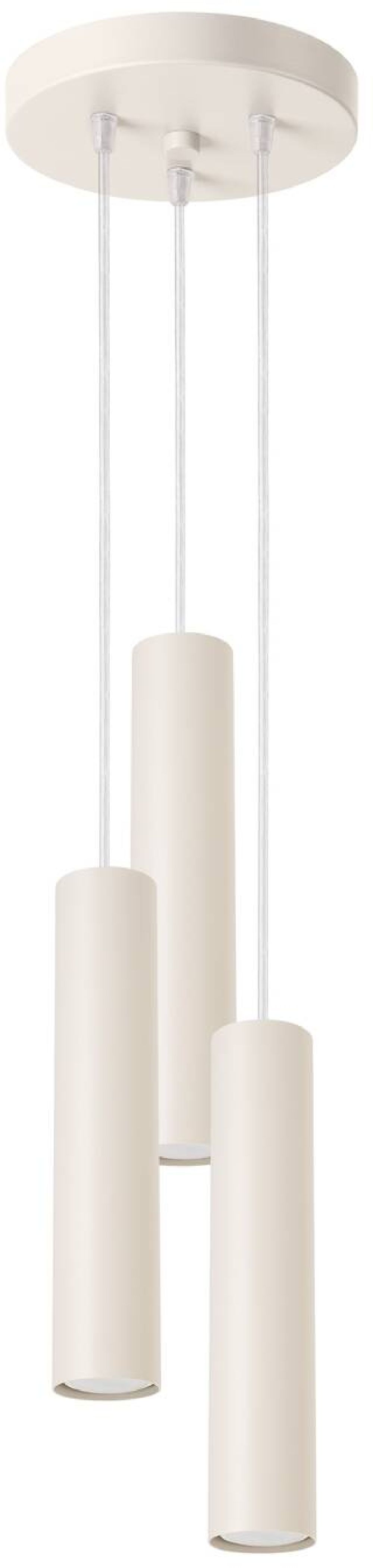 Sollux Lighting Lagos závesné svietidlo 3x10 W béžová SL.1482