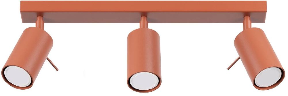 Sollux Lighting Ring stropné svietidlo 3x10 W červená SL.1508