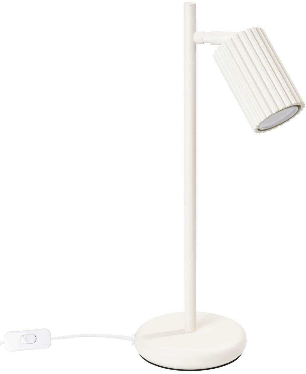 Sollux Lighting Karbon stolová lampa 1x10 W béžová SL.1605