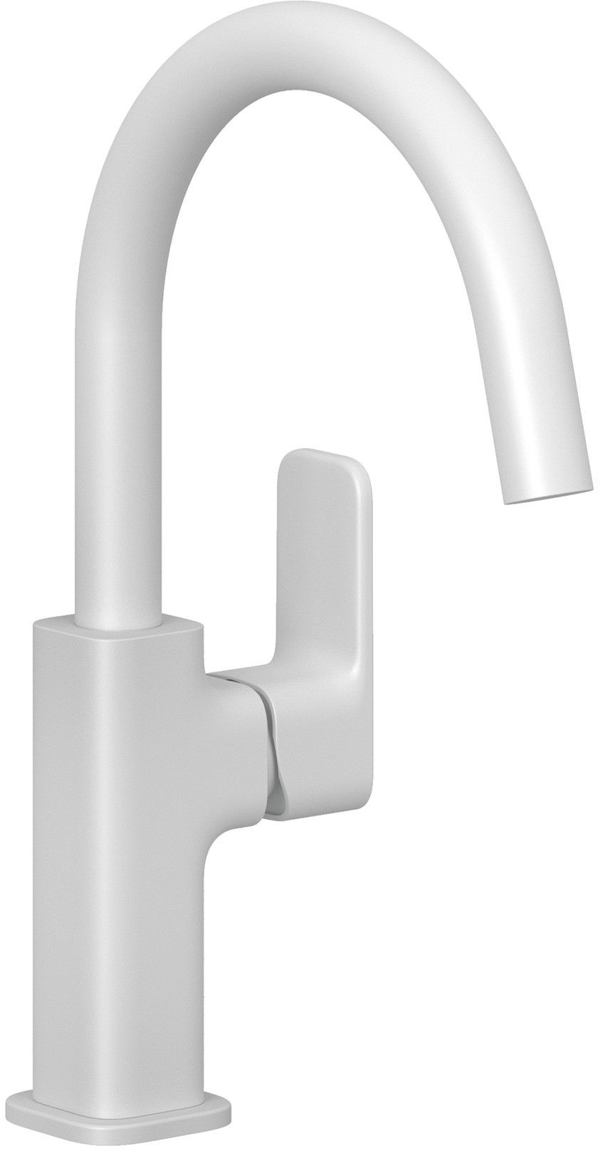 Kludi Renon umývadlová batéria stojanková biela 420275375