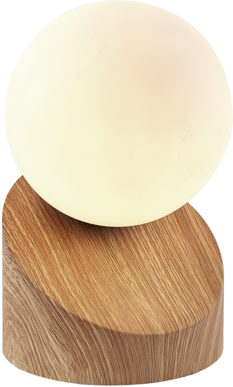 Globo Lighting Alisa stolová lampa 1x3 W biela-dreva 503001466X