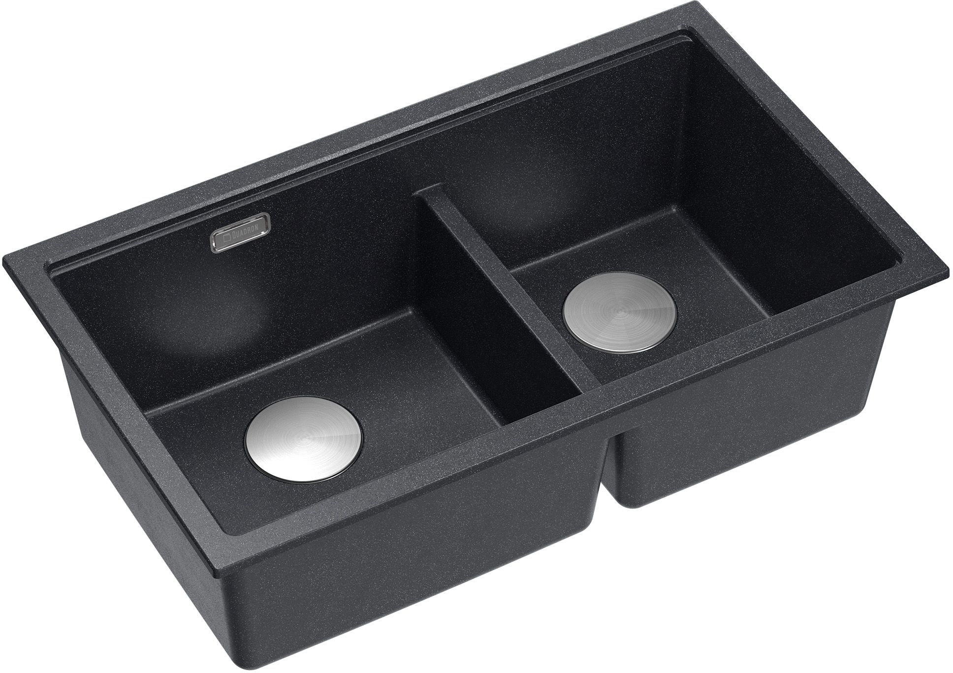 Quadron Logan drez graniteq 76x45 cm čierna HQL7645U8_BS_U