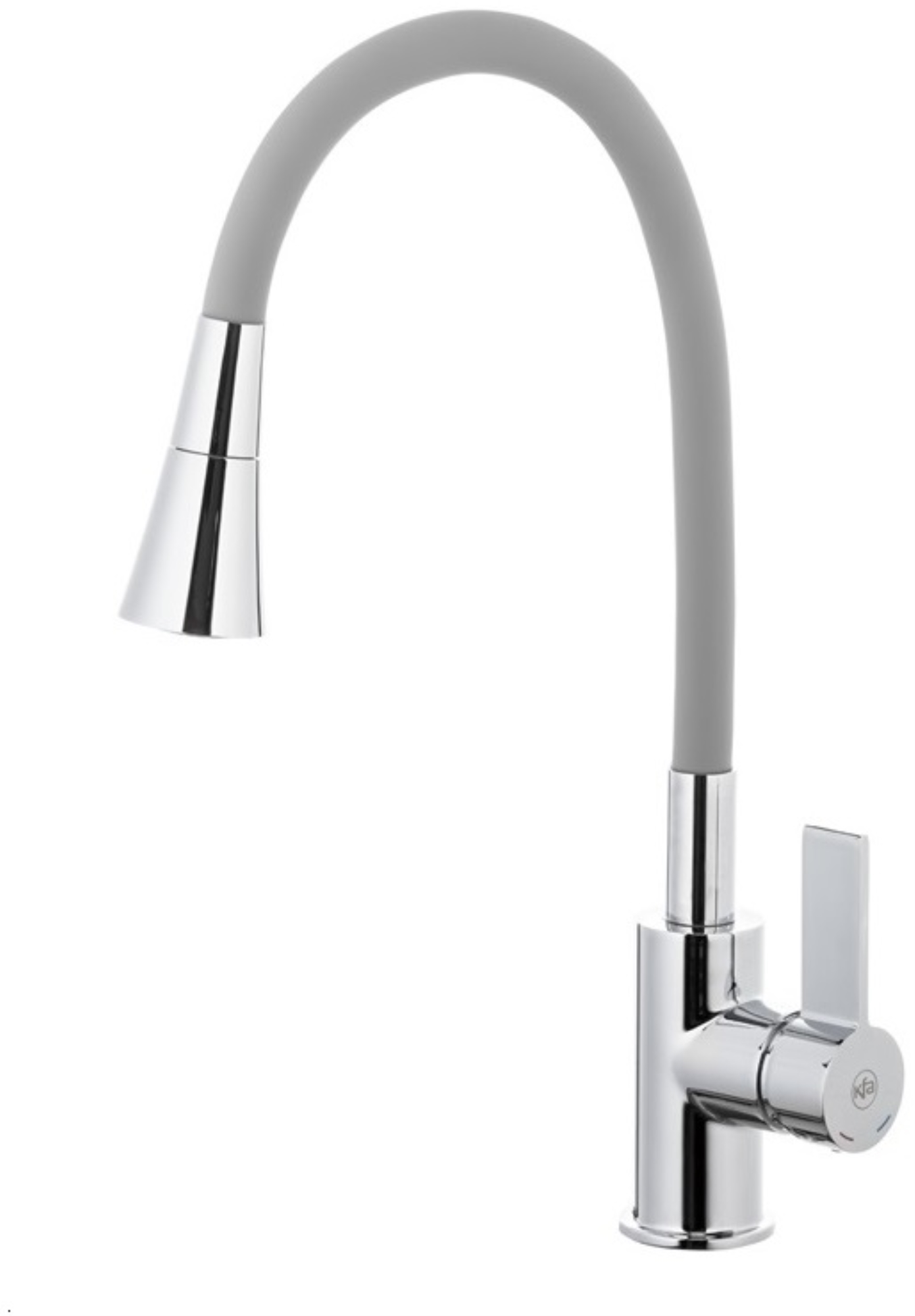 KFA Armatura Rumba kuchynská batéria stojánková chrómová-grafitová/sivá 6553-925-63
