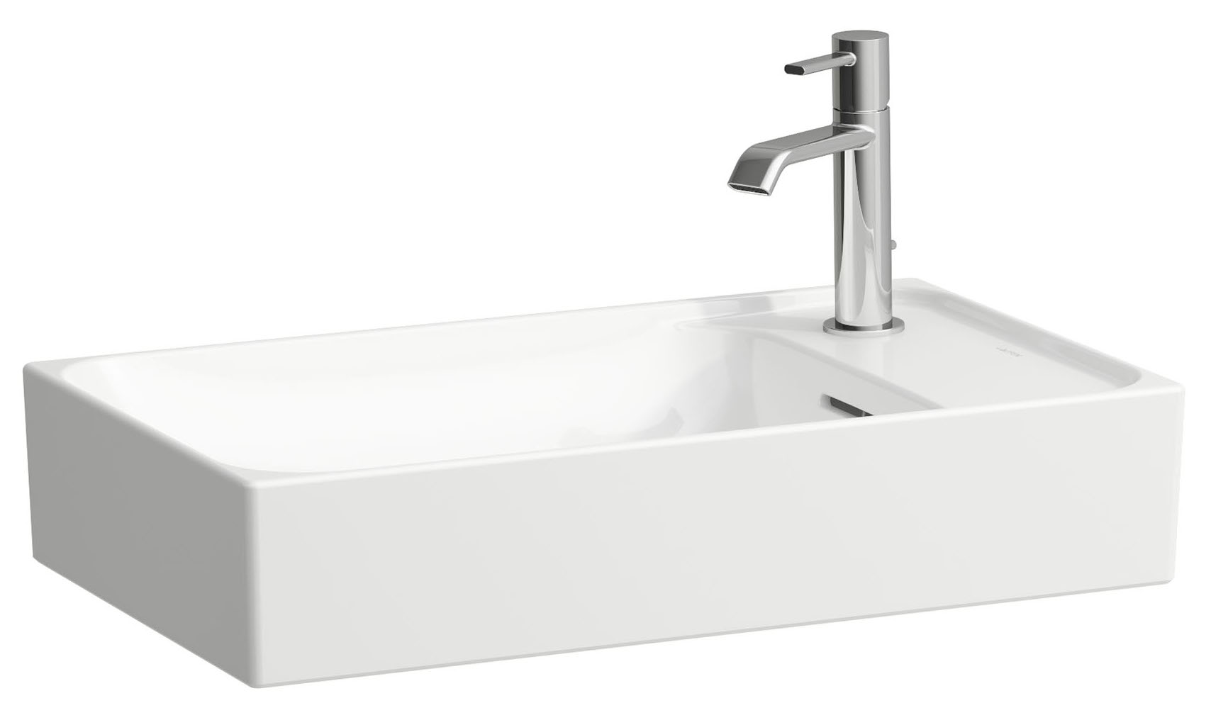Laufen Meda umývadlo 60x35 cm obdĺžnik pultové umývadlo biela matná H8121137571091