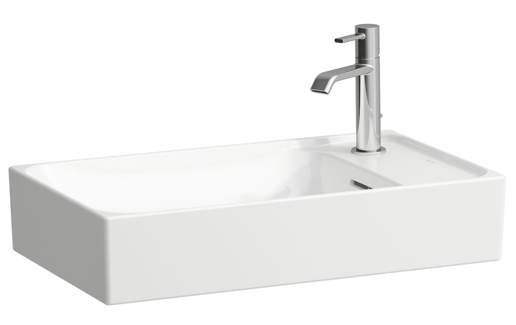 Laufen Meda umývadlo 60x35 cm obdĺžnik pultové umývadlo biela matná H8121137571141