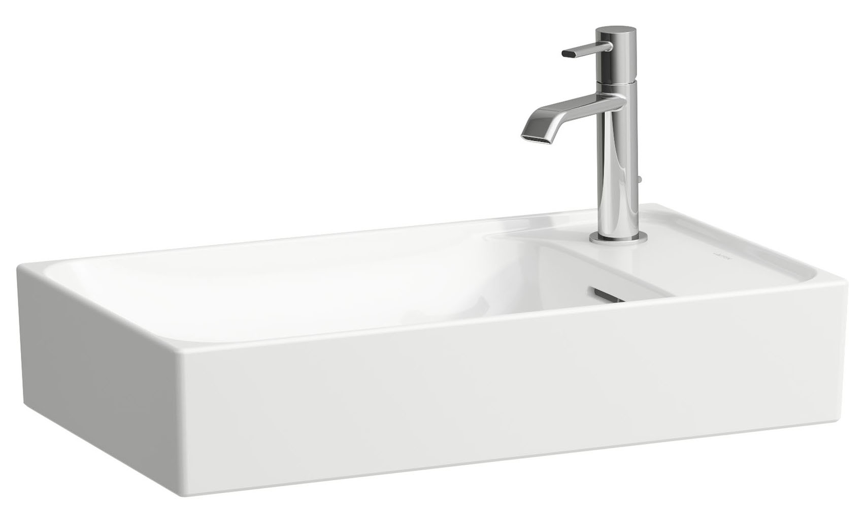 Laufen Meda umývadlo 60x35 cm obdĺžnik pultové umývadlo biela matná H8121137571061