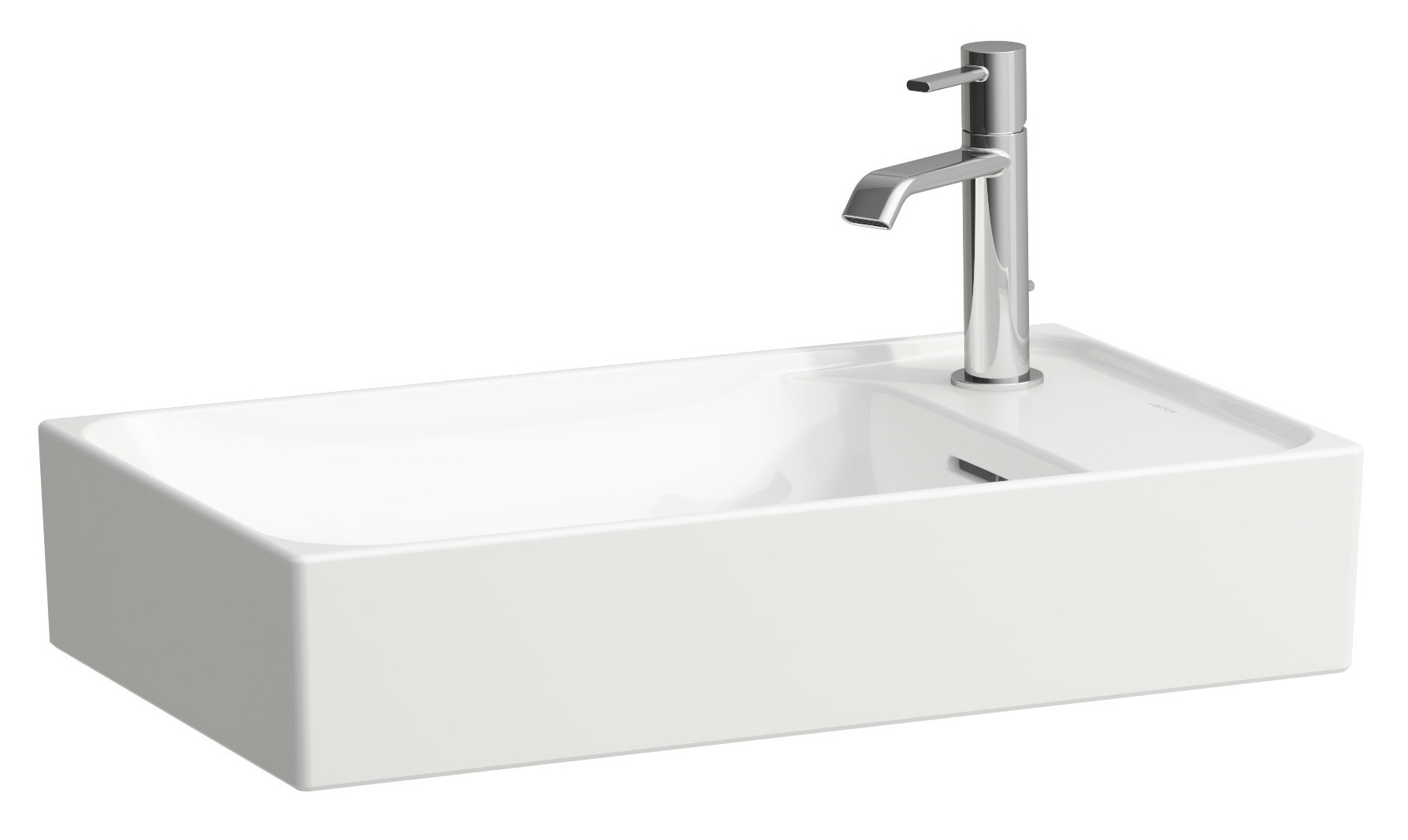Laufen Meda umývadlo 60x35 cm obdĺžnik pultové umývadlo biela lesklá H8121134001141
