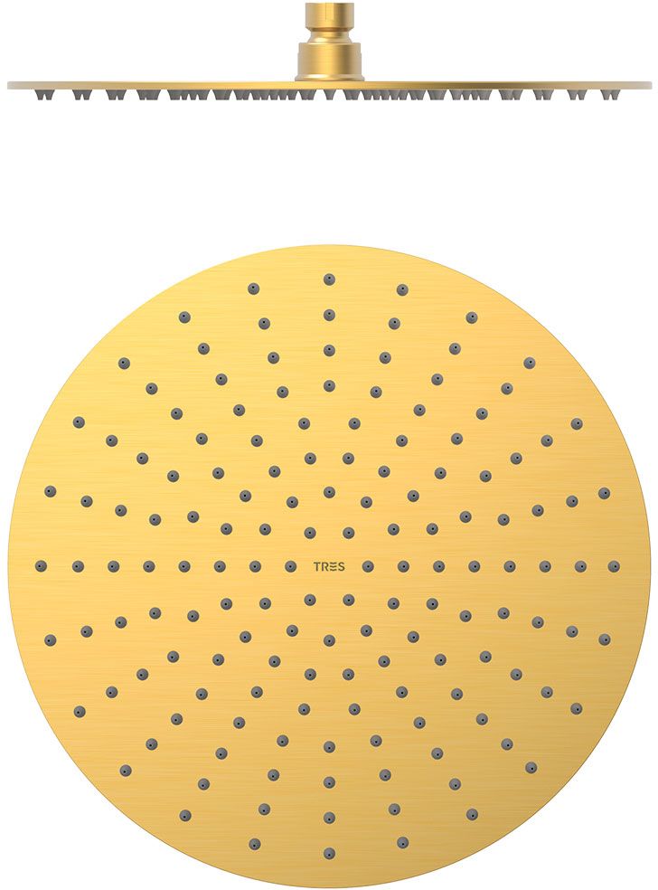 Tres horná/hlavová sprcha 30x30 cm okrúhly zlatá 134315010OM