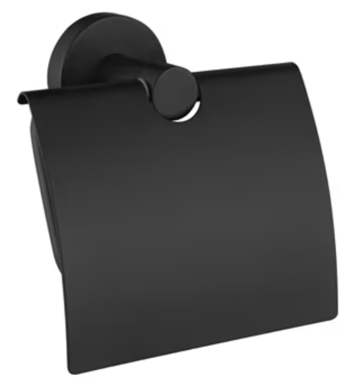 Kronenbach Lima 2.0 Black držiak na toaletný papier čierna 29.200.100.0005