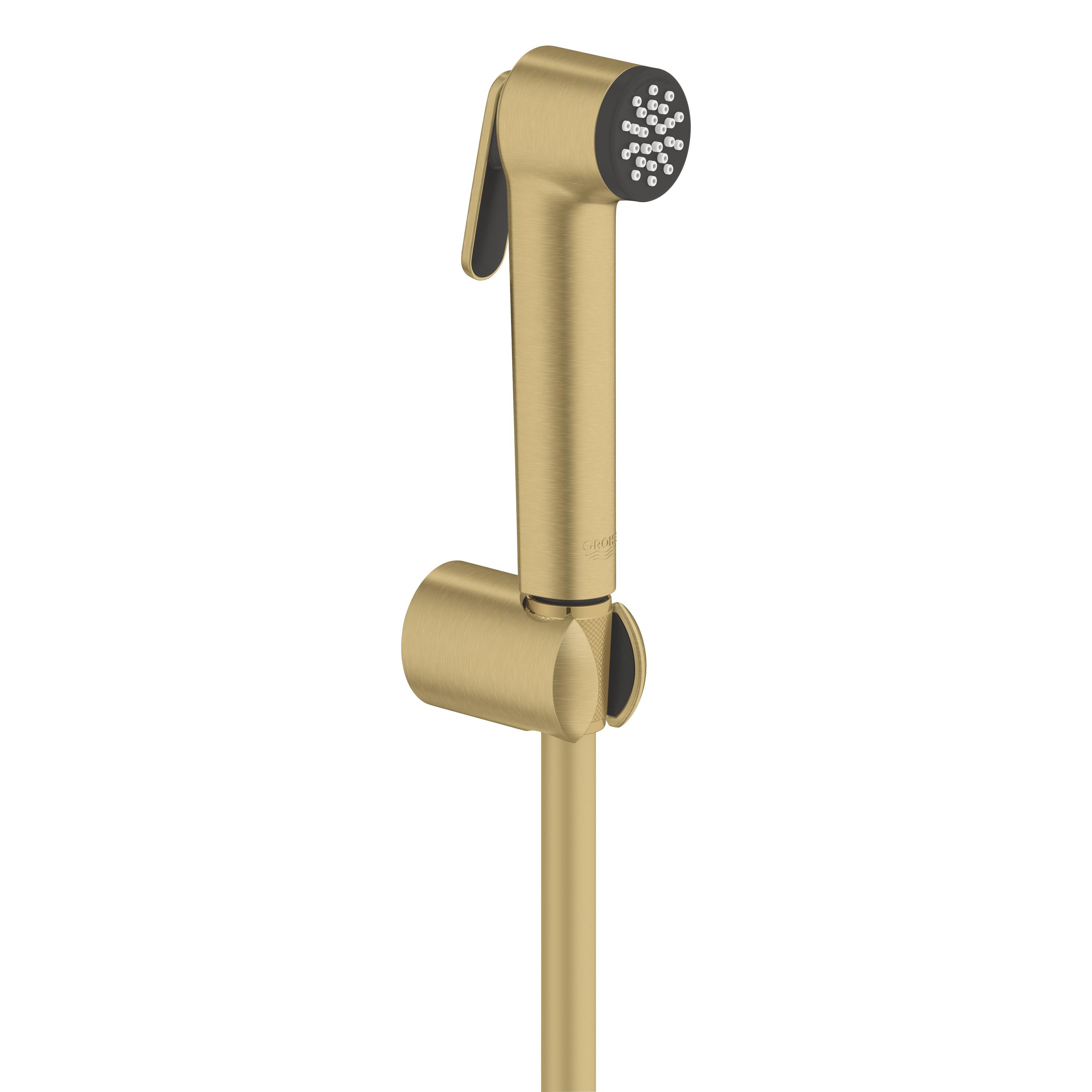 Grohe Tempesta bidetová batéria so sprchovou súpravou nástenná Brushed Cool Sunrise 27513GN1