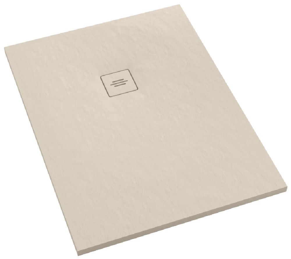 Schedline Protos Cashmere Stone obdĺžniková sprchová vanička 120x100 cm béžová 3SP.P1P-100120/PK/ST-M1/PK/ST