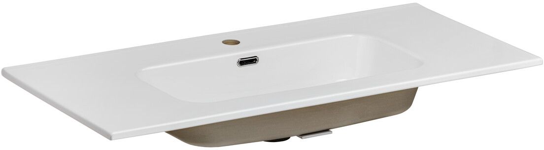 Comad Go umývadlo 101x46 cm obdĺžnik umývadlo na nábytok biela GO 100/DP-8095