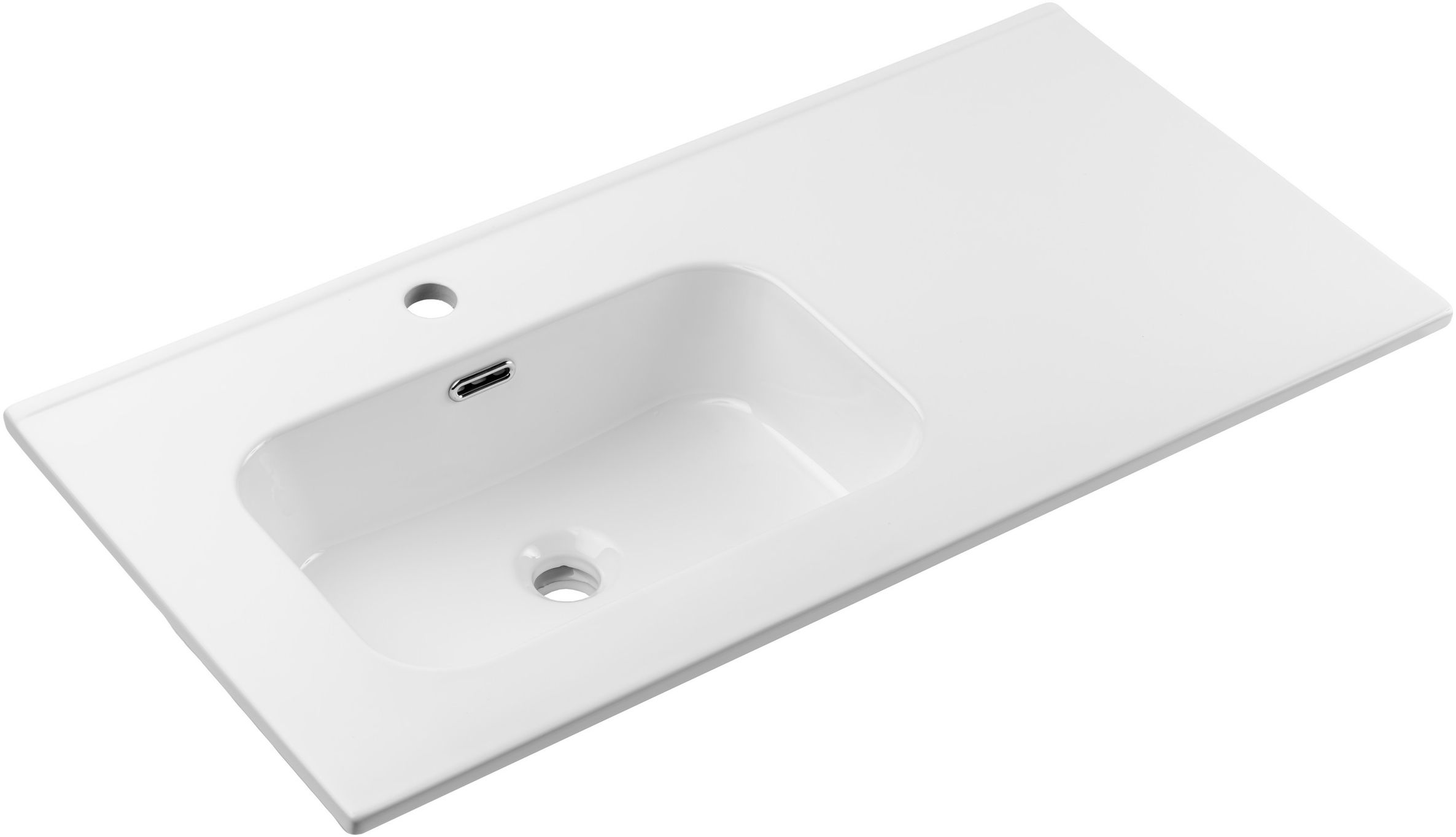Comad Go 2 umývadlo 91x46 cm obdĺžnik umývadlo na nábytok biela GO 2 90CM L DP ( E-8095-90L )