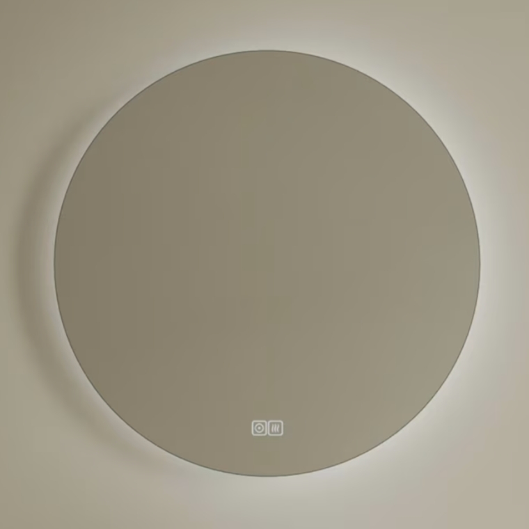 Kronenbach Moon zrkadlo 90x90 cm okrúhly s osvetlením áno KBM90