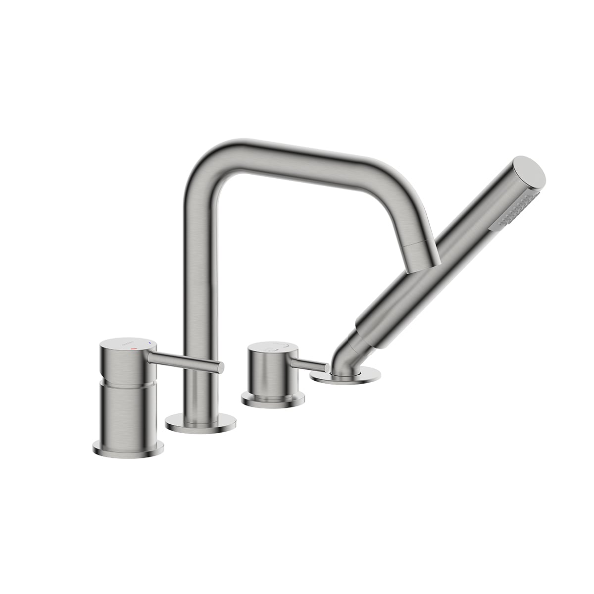 Oltens Molle vaňová/sprchová batéria na vaňu nikel 34200910