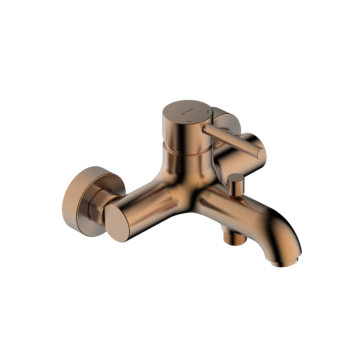 Oltens Molle vaňová/sprchová batéria nástenná medená brúsené 34000610