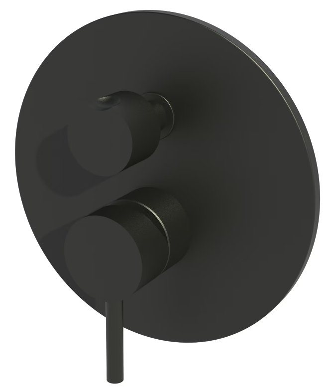 Kronenbach Lima 2.0 Black vaňová/sprchová batéria podomietková čierna 100.2503SMKB