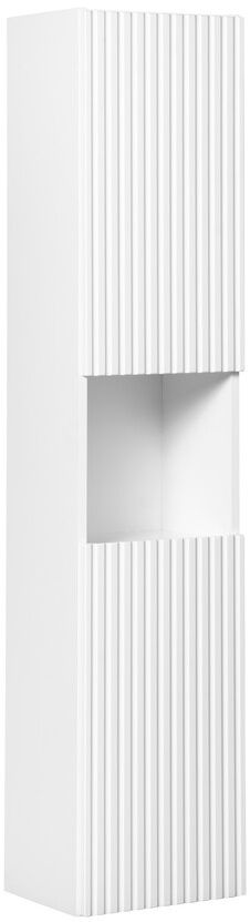 Comad Nova White skrinka 30x25x140 cm bočné závesné biela NOVA WHITE 80-03-2D