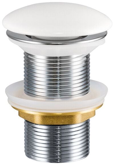 Comad umyvadlový výpust biela CLICK-CLACK T201-3