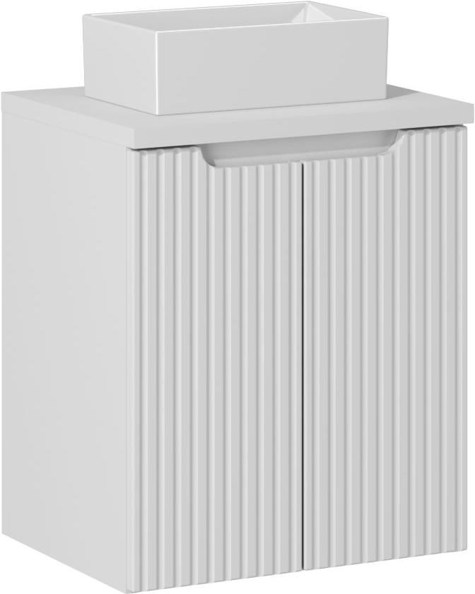 Súprava skrinka Comad Nova White NOVA WHITE 82-50-2D, umývadlo Comad Gaja UN-GAJA35-SW 78570A(35), NOVA WHITE 89-50