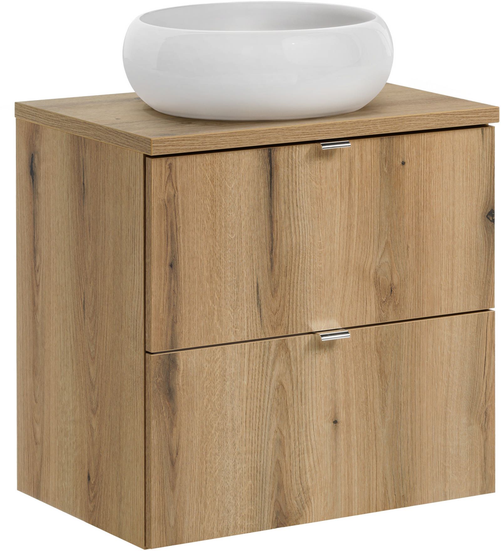 Súprava skrinka Comad Nova Oak NOVA OAK A 82-60-2S, umývadlo Comad Wiki UN-WIKI-SW, NOVA OAK A 89-60