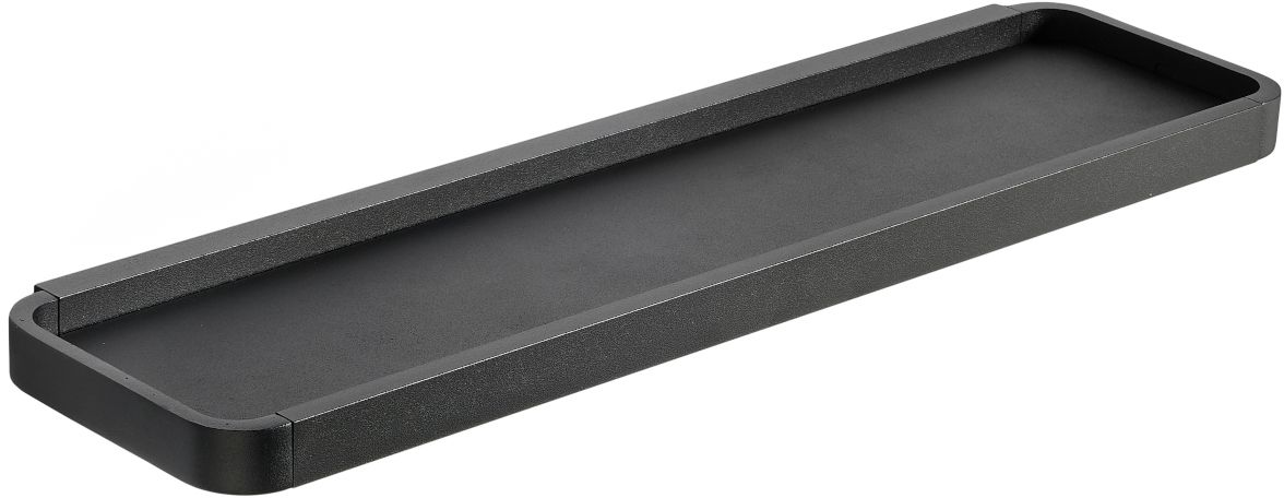 Zone Denmark Rim kúpeľňová polica 44 cm čierna 14642