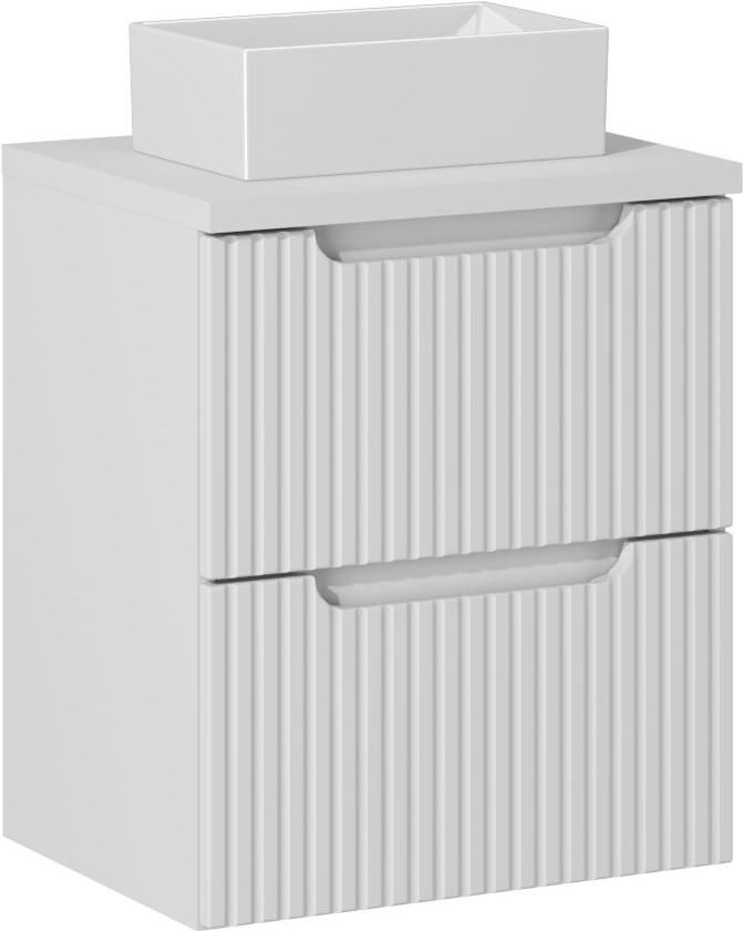 Súprava skrinka Comad Nova White NOVA WHITE 82-50-2S, umývadlo Comad Gaja UN-GAJA35-SW 78570A(35), NOVA WHITE 89-50