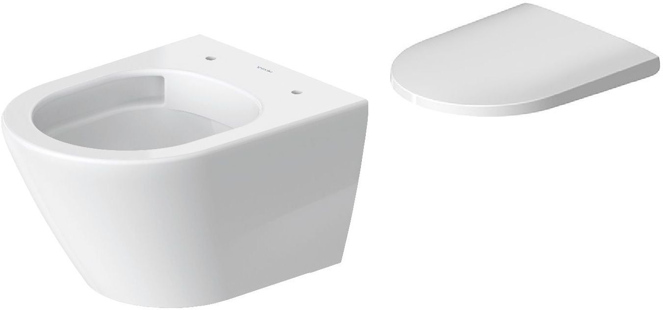 Súprava WC misa Duravit D-Neo 25880900001, WC dosky Duravit D-Neo 0021690000