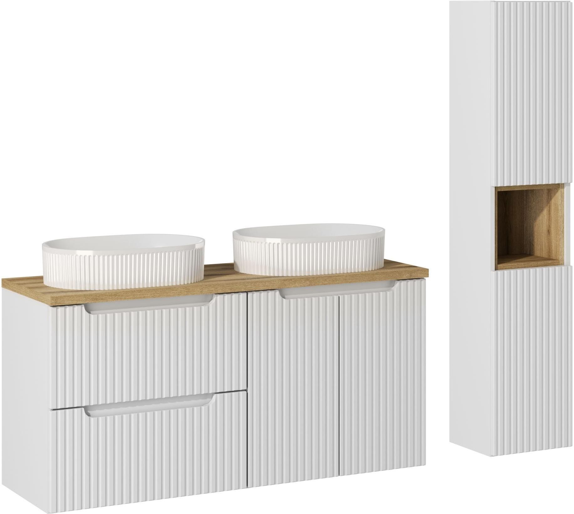 Súprava skrinka Comad Nova White NOVA WHITE 82-60-2S, skrinka Comad Nova White NOVA WHITE 80-03-2D, NOVA WHITE 82-60-2D, BEYOND 5 WHITE ( E-6564 ), NOVA OAK A 89-120, NOVA OAK A 83-27-Q(W83-04A)