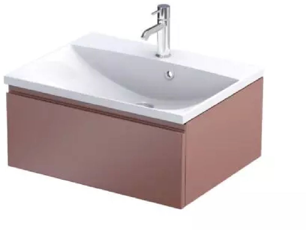 Oristo Brylant skrinka 59.6x45.5x25 cm závesná kúpeľňová skrinka pod umývadlo OR36-SD1S-60-19
