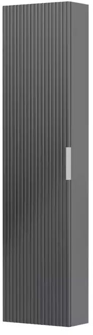 Oristo Etna skrinka 40x17x160 cm bočné závesné čierna OR52-SB1D-40-8R