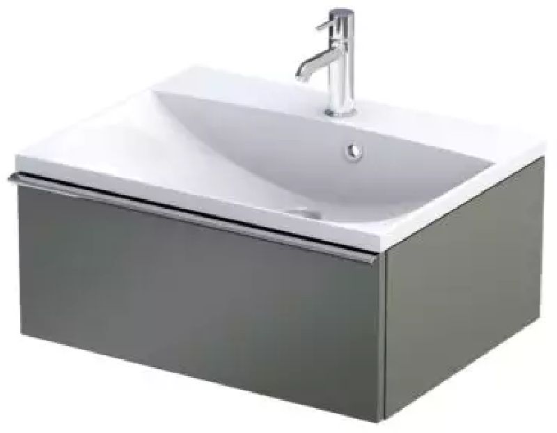 Oristo Etna skrinka 59.6x45.5x25 cm závesná kúpeľňová skrinka pod umývadlo zelená OR52-SD1S-60-17