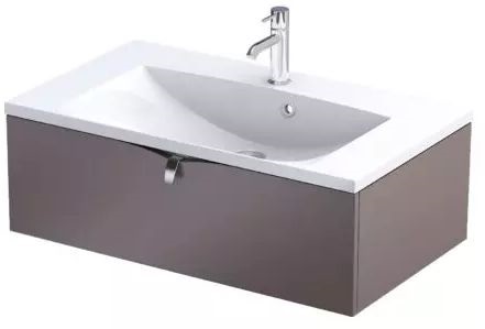 Oristo Siena skrinka 79.6x45.5x25 cm závesná kúpeľňová skrinka pod umývadlo OR45-SD1S-80-21